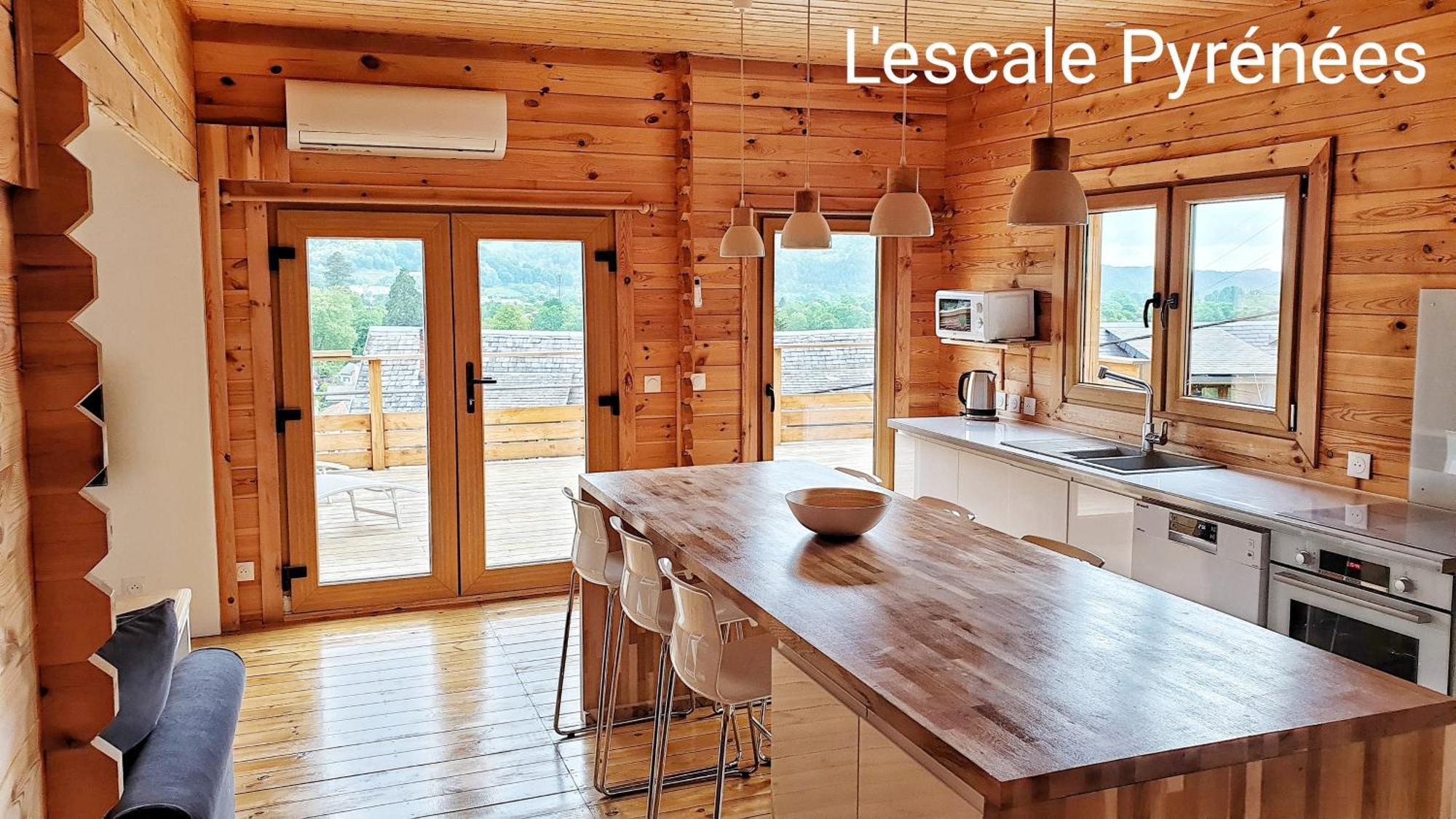 Le Chalet Jacuzzi Et Detente 4 Etoiles Bagnères-de-Bigorre Kültér fotó